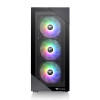 Thermaltake View 200 Tempered Glass ARGB Mid Tower Case - Black Product Image 3