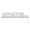 Logitech Signature MK650 Wireless Keyboard & Mouse Combo for Business - White Product Image 3