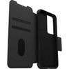 OtterBox Strada Samsung Galaxy S23 5G (6.1in) Case Shadow Black - (77 - 91181) - 3X Military Standard Drop Protection - Leather Folio Cover - Card Holder Product Image 3