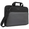 Targus Work-in Essentials notebook case 35.6 cm (14in) Briefcase Black - Grey Main Product Image