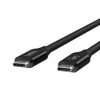 Belkin INZ001bt0.8MBK USB cable 0.8 m USB4 Gen 3x2 USB C Black Product Image 2