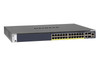 Netgear M4300-28G-PoE+ Managed L2/L3/L4 10G Ethernet (100/1000/10000) Power over Ethernet (PoE) 1U Black Product Image 3
