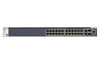 Netgear M4300-28G Managed L3 Gigabit Ethernet (10/100/1000) 1U Black Main Product Image
