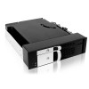 Product image for ICY BOX IB-172SK-B 5.25in bay Trayless Module for 1x 2.5in and 1x 3.5in SATA HDDs | AusPCMarket Australia