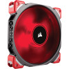 Product image for Corsair ML140 Pro LED 140mm Premium Mag-Lev Fan Red | AusPCMarket Australia