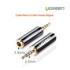 Product image for UGreen 2.5mm Male to 3.5mm Female Adapter | AusPCMarket Australia