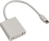 Product image for 20cm Mini DisplayPort DP to DVI Cable - 20 pins Male to 24+5 pins F | AusPCMarket Australia