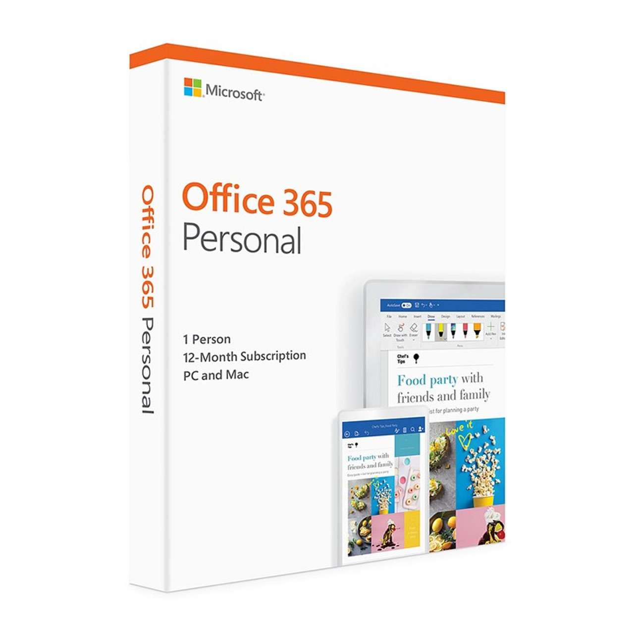 Microsoft Office 365 2019 Personal 1 Year Licence - Medialess Retail