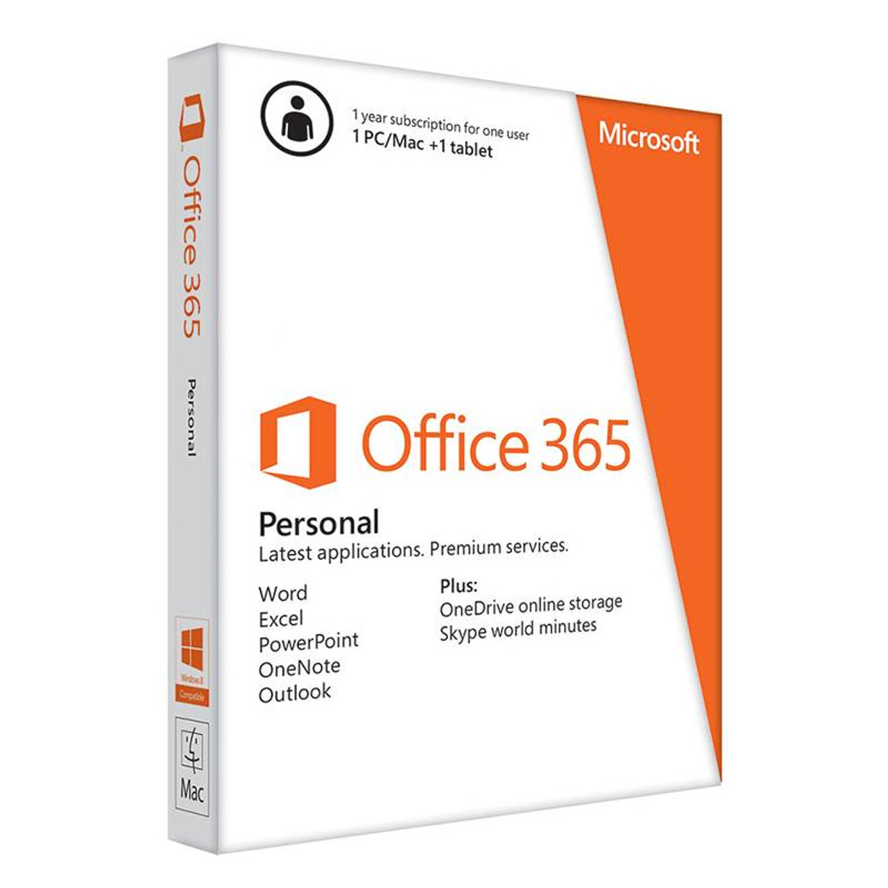 Microsoft Office 365 Personal (1 PC) - 1 Year - Digital Download -  QQ2-00013 | AusPCMarket