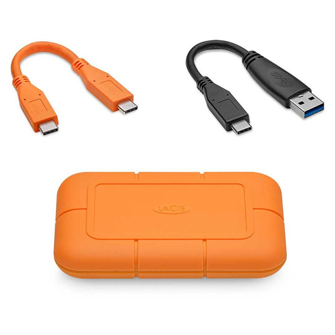 LaCie 2TB Rugged USB 3.1 Gen 2 Type-C Portable External SSD