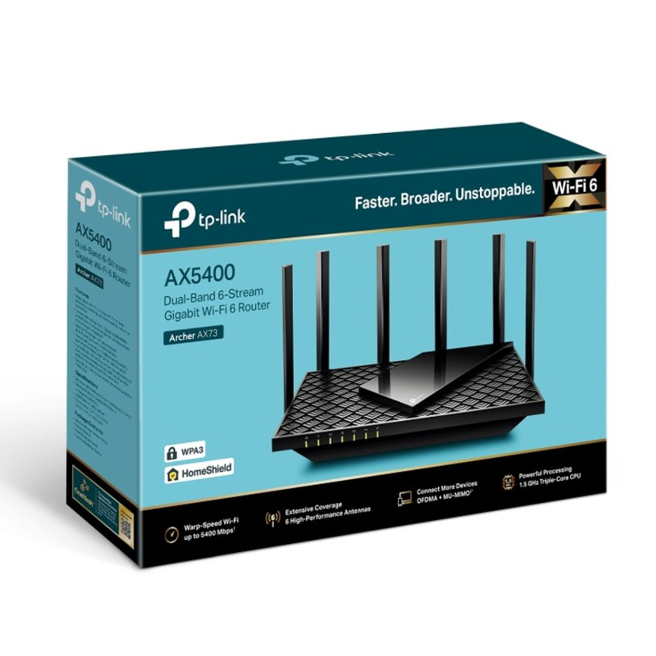 TP-Link Archer AX72 AX5400 Dual-Band Gigabit Wi-Fi 6 Router ...