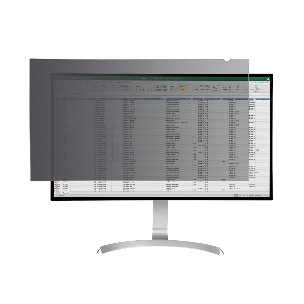 privacy screen protector 24 inch monitor