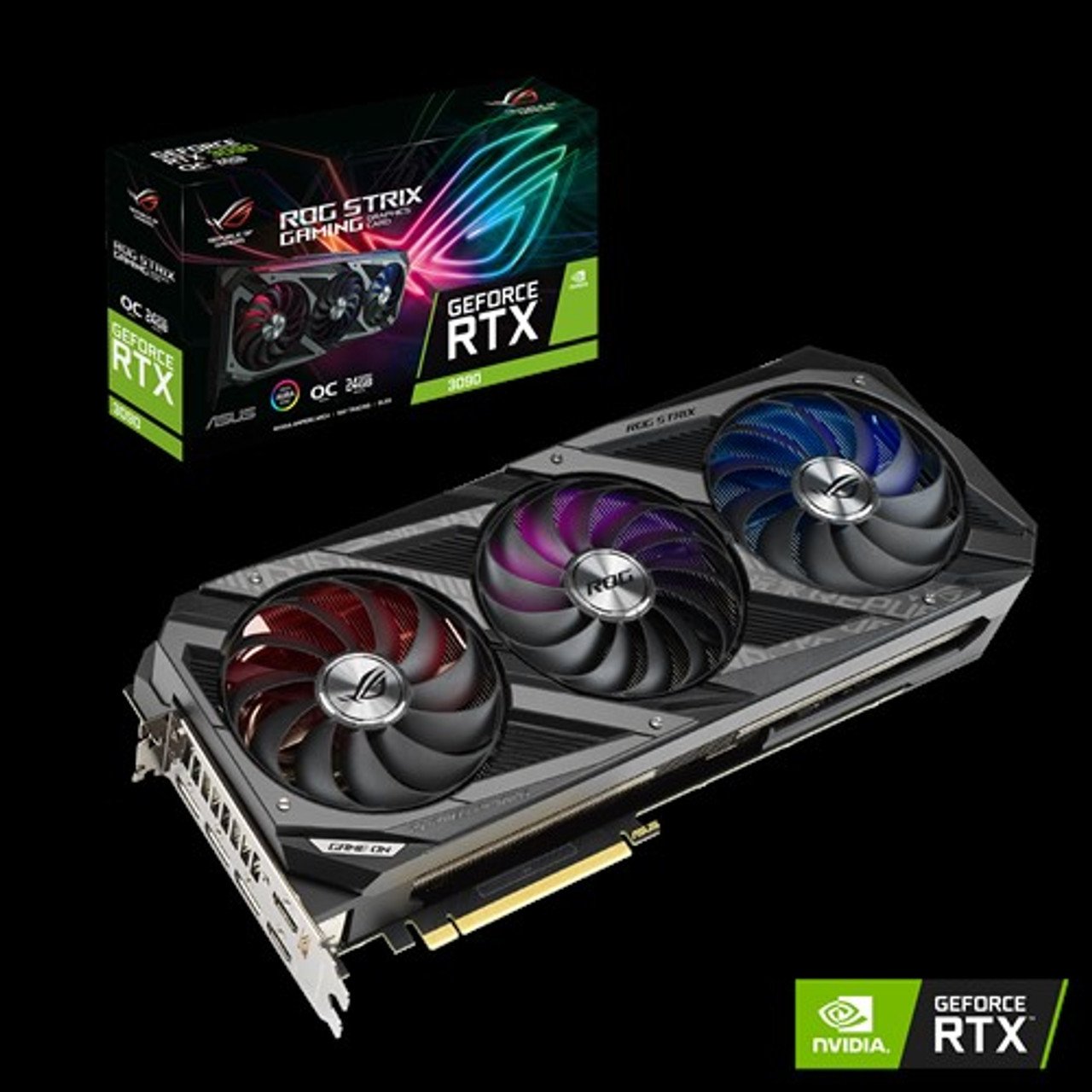 ASUS ROG-STRIX-RTX3090-O24G-GAMING - パーツ