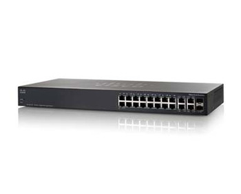 Product image for Cisco SG 300 16-Port Gigabit Managed Switch 2 GbE  2 combo GB SFP Slots | AusPCMarket Australia