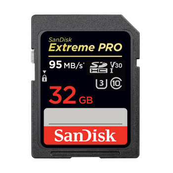 Product image for SanDisk 32GB Extreme PRO SDHC UHS-I V30 Memory Card | AusPCMarket Australia