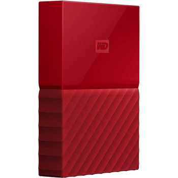 Product image for Western Digital WD My Passport 1TB USB 3.0 Premium Portable Storage - Red | AusPCMarket Australia