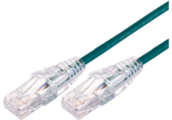 Product image for Comsol 0.5m 10GbE Ultra Thin Cat 6A UTP Snagless Patch Cable LSZH (Low Smoke Zero Halogen) - Green | AusPCMarket Australia
