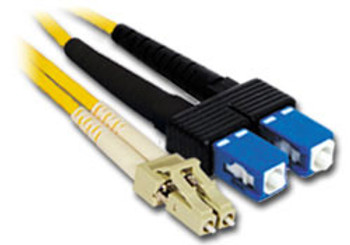 Product image for Comsol 15m LC-SC Single-Mode Duplex Fibre Patch Cable LSZH 9/125 OS2 | AusPCMarket Australia