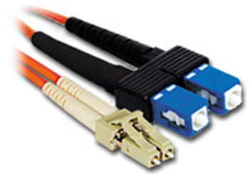 Product image for Comsol 1m LC-SC Multi-Mode Duplex Fibre Patch Cable LSZH 62.5/125 OM1 | AusPCMarket Australia