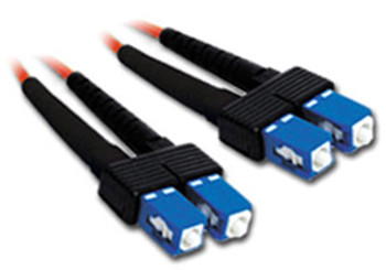 Product image for Comsol 1m SC-SC Multi-Mode Duplex Fibre Patch Cable LSZH 62.5/125 OM1 | AusPCMarket Australia