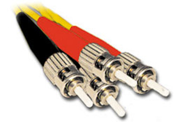 Product image for Comsol 1m ST-ST Single-Mode Duplex Fibre Patch Cable LSZH 9/125 OS2 | AusPCMarket Australia