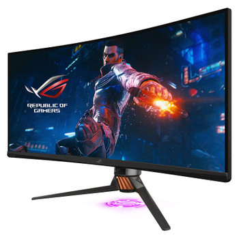 Product image for Asus ROG PG35VQ UWQHD 200hz G-Sync QLED HDR FALD 35in Monitor | AusPCMarket Australia