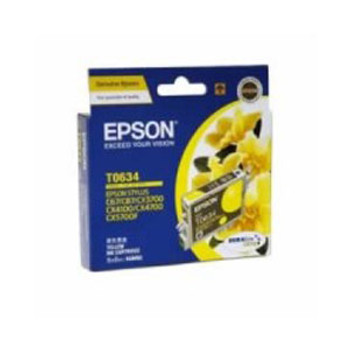 Image for Epson T0634 Yellow Ink Cart 380 pages Yellow AusPCMarket