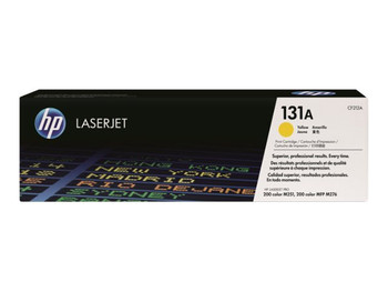 Image for HP 131A Yellow LaserJet Toner Cartridge (CF212A) AusPCMarket