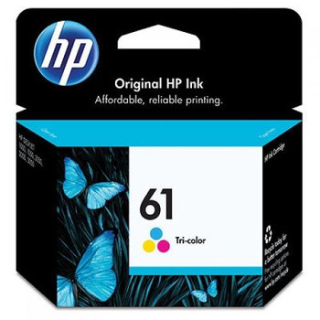 Image for HP 61 Tri-Color Inkjet Print Cartridge, 165 pages (CH562WA) AusPCMarket