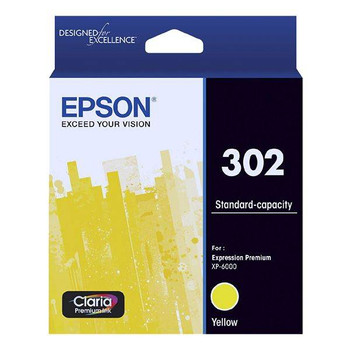 Image for Epson 302 Standard Capacity Claria Premium Yellow Ink Cartridge AusPCMarket