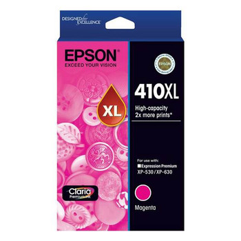Image for Epson 410XL High Capacity Claria Premium Magenta Ink Cartridge AusPCMarket