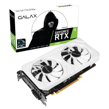 Image for Galax GeForce RTX 2060 EX 1-Click OC 6GB Video Card - White AusPCMarket