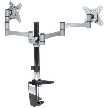 Brateck Elegant Aluminium Dual LCD Monitor Arm Desk Clamp 13in-27in Product Image 2