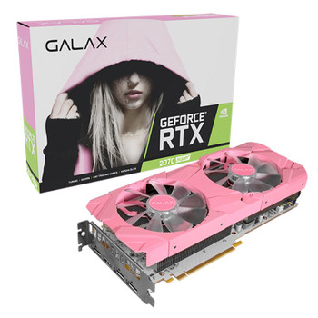 Image for GALAX GeForce RTX 2070 SUPER EX 1-Click OC 8GB Video Card - Pink Edition AusPCMarket