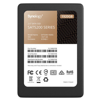 Image for Synology SAT5200 1.92TB 2.5in SATA Enterprise SSD AusPCMarket