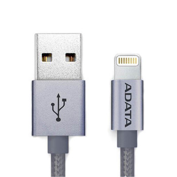 Image for Adata Lightning USB Data Sync/Charge Cable Aluminium - Titanium AusPCMarket