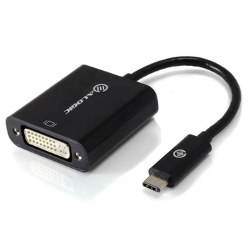 Image for Alogic 15cm USB-C to DVI Adapter Black AusPCMarket
