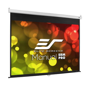 Image for Elite Screens Manual SRM Pro 84in 4:3 Fiber Glass Pulldown Projection Screen AusPCMarket