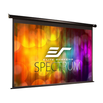 Image for Elite Screens Spectrum 128in 16:10 Motorised Projection Screen - Black AusPCMarket