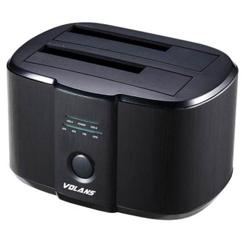 Image for Volans DS30 2-Bay USB 3.0 2.5/3.5in SATA Aluminium Docking Station with Cloning AusPCMarket
