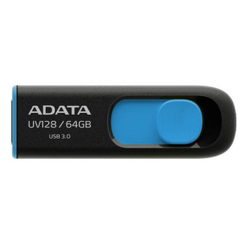 Image for Adata 64GB UV128 DashDrive USB 3.0 Flash Drive - Blue AusPCMarket