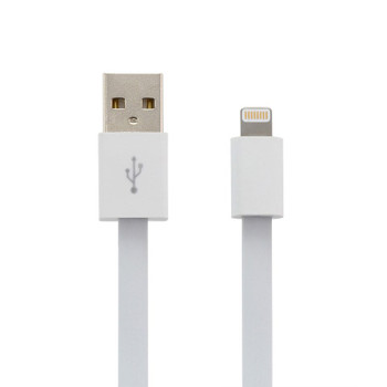 Moki 1.5m Lightning SynCharge Cable + Wall Charger - White Product Image 2