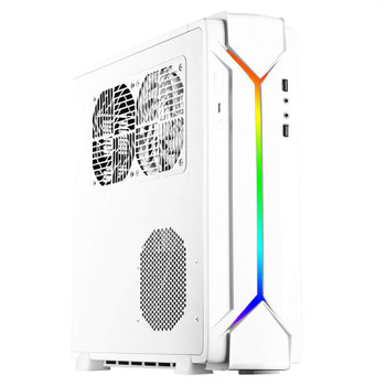 Image for SilverStone Raven RVZ03 ARGB Mini ITX Case - White AusPCMarket