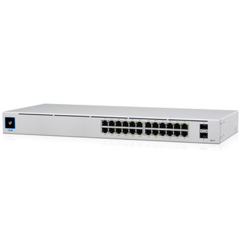 Image for Ubiquiti UniFi Managed PoE+ 24 Port Gigabit Switch with 2 SFP Ports AusPCMarket