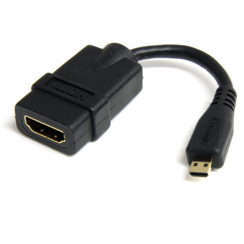 StarTech High Speed HDMI to HDMI Micro Cable - F/M Main Product Image