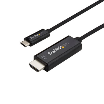 StarTech 1m / 3 ft USB C to HDMI Cable - 4K at 60Hz - Black Main Product Image