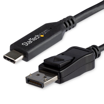 StarTech 6 ft (1.8 m) USB C to DisplayPort 1.4 Cable - 8K - HBR3 Main Product Image