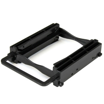 StarTech Tool-Free Bracket for Two 2.5in SSDs/HDDs in a 3.5in Drive Bay Product Image 2