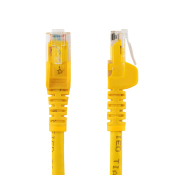 StarTech 2m Yellow Cat6 UTP Snagless Patch Cable Product Image 2