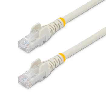 StarTech 2m Cat6 White Snagless Gigabit Ethernet RJ45 Cable Main Product Image